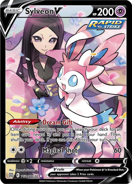 Sylveon V #TG14 Pokemon Brilliant Stars NM