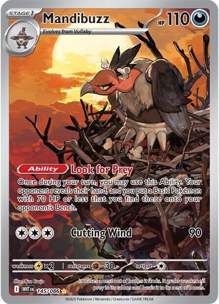 Mandibuzz #145 Pokemon White Flare NM
